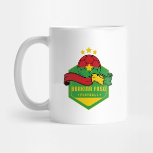 Burkina Faso Football Mug